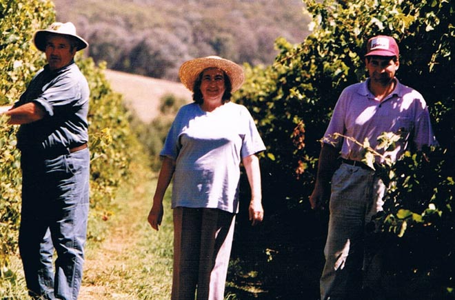 Gino, Carmel and Peter 1999