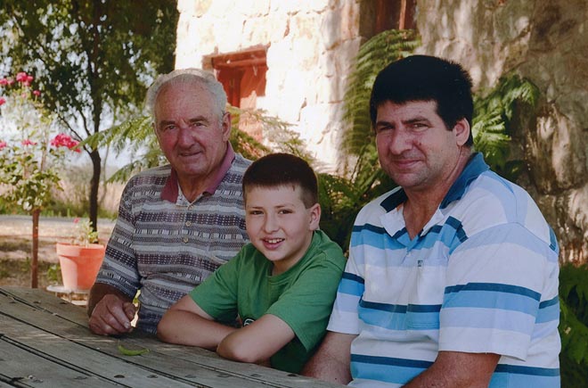 Gino, Reuben and Peter